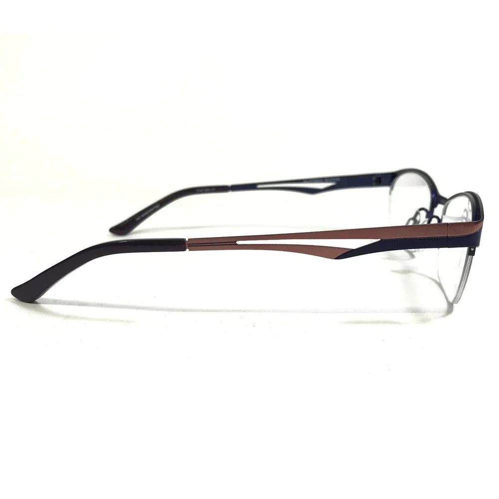 Alfred Sung Eyeglasses Frames AS5017 PLM Pink Rose Gold Purple Plum 51-18-135